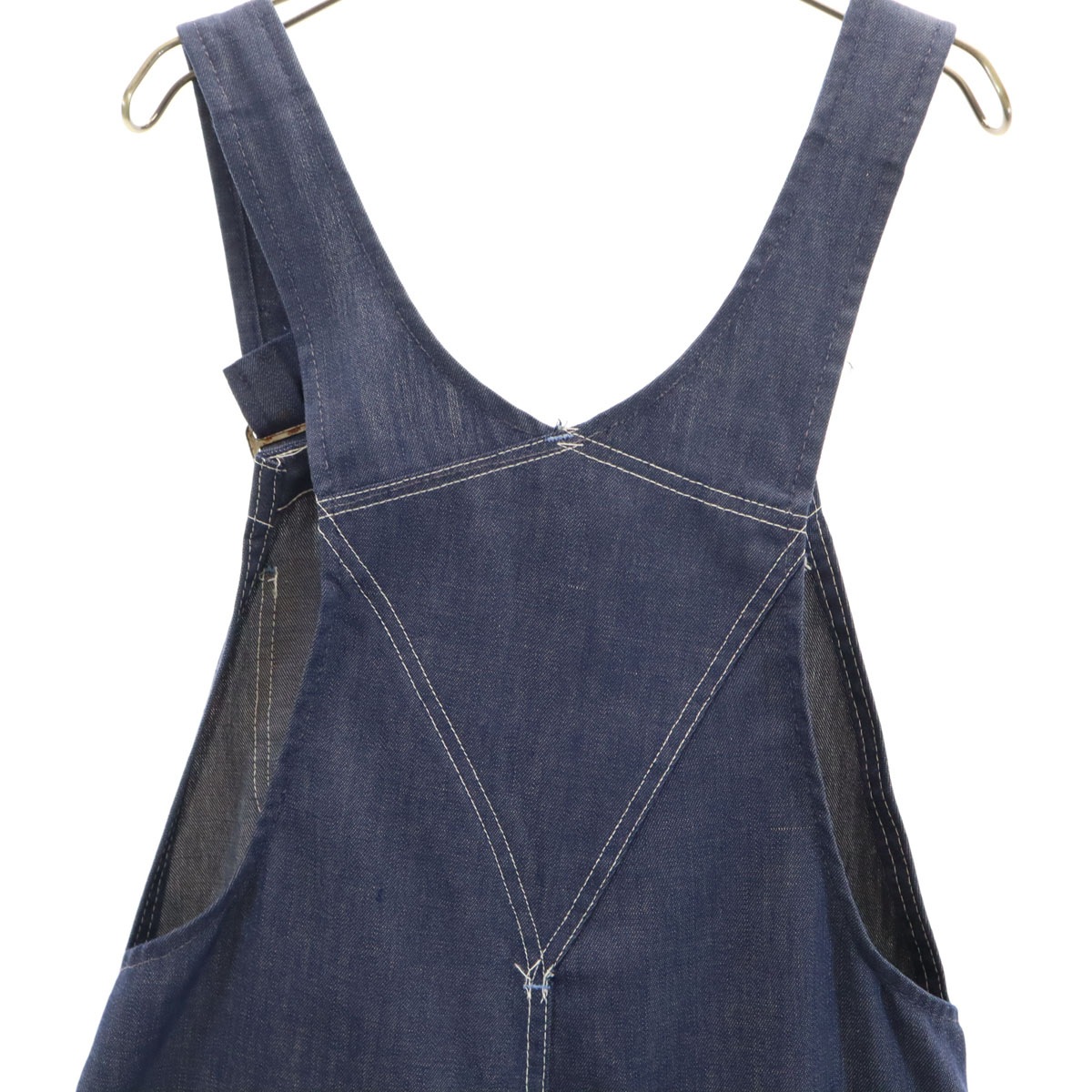 70s 80s ヴィンテージ デニム オーバーオール ネイビー ペインター メンズ 古着 70s 80s ヴィンテージ デニム オーバーオール ネイビー ペインター メンズ 古着