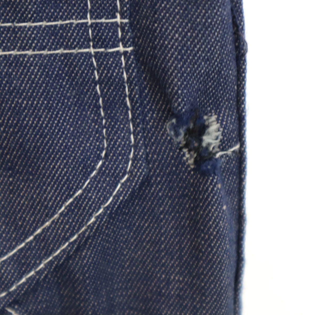 70s 80s ヴィンテージ デニム オーバーオール ネイビー ペインター メンズ 古着 70s 80s ヴィンテージ デニム オーバーオール ネイビー ペインター メンズ 古着