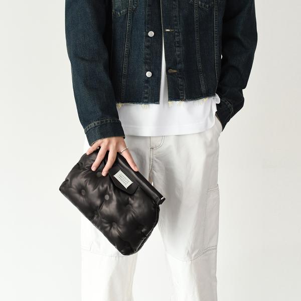 バッグ SB1WG0028P4300 グラムスラム クラシック スモール メンズ ユニセックス クラッチバッグ ショルダーバッグ ブラック バッグ SB1WG0028P4300 グラムスラム クラシック スモール メンズ ユニセックス クラッチバッグ ショルダーバッグ ブラック