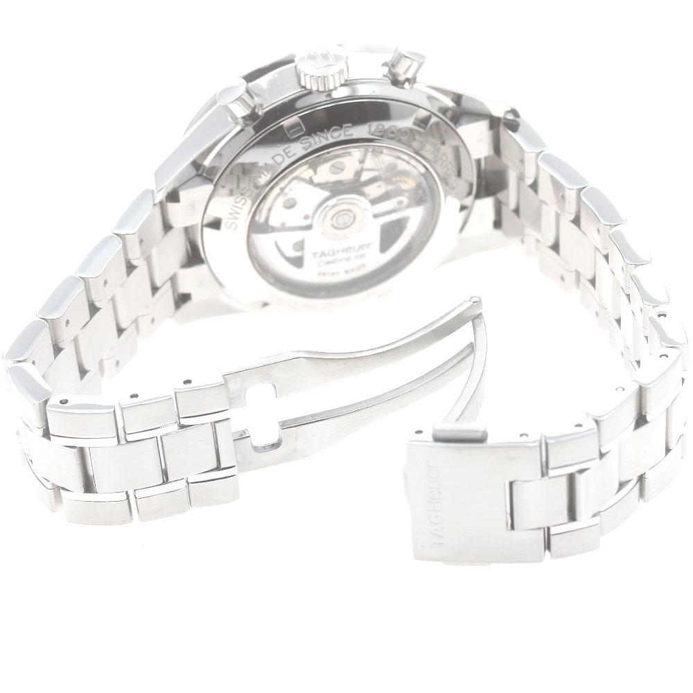 タグホイヤー TAG HEUER CV2014-2 カレラ クロノグラフ デイト 自動巻き メンズ 保証書付き_881853【中古】