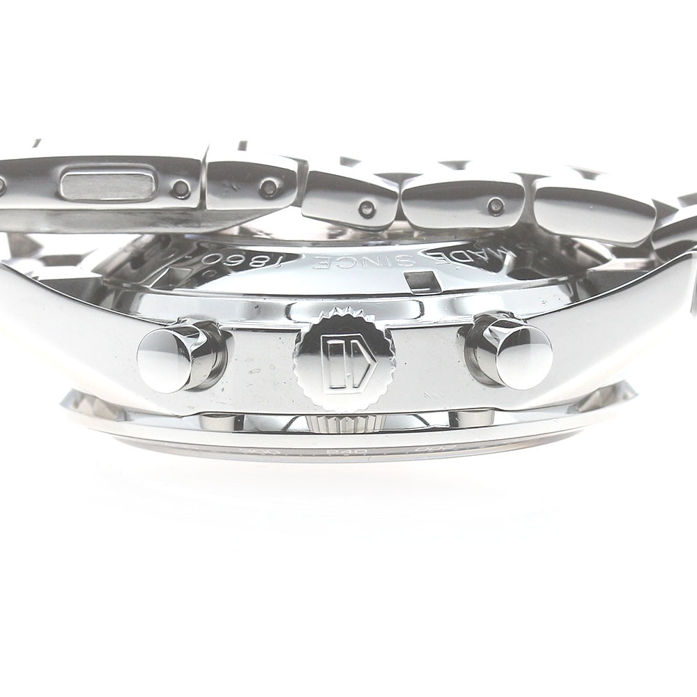 タグホイヤー TAG HEUER CV2014-2 カレラ クロノグラフ デイト 自動巻き メンズ 保証書付き_881853【中古】