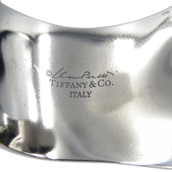 Qoo10] Tiffany 美品 ボーン カフ エルサペレッティ バ