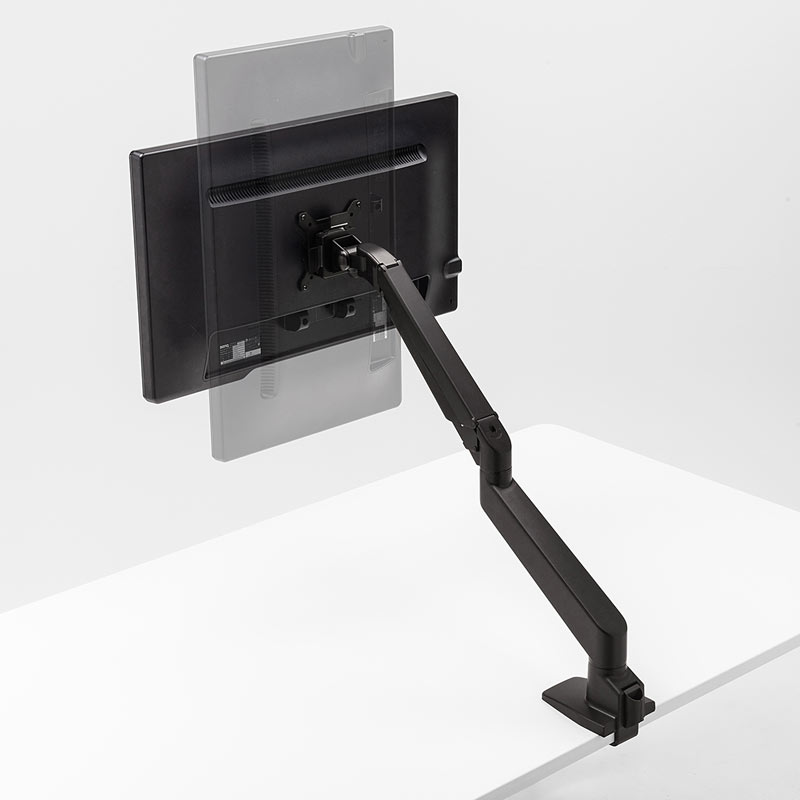 水平垂直多関節液晶モニターアーム ブラック CR-LA1301BKN2