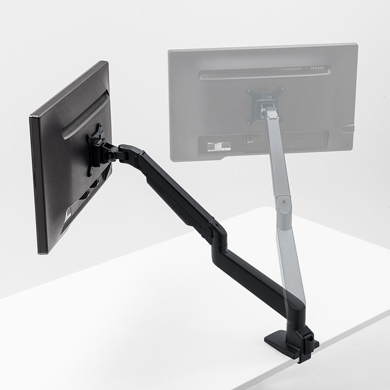 水平垂直多関節液晶モニターアーム ブラック CR-LA1301BKN2