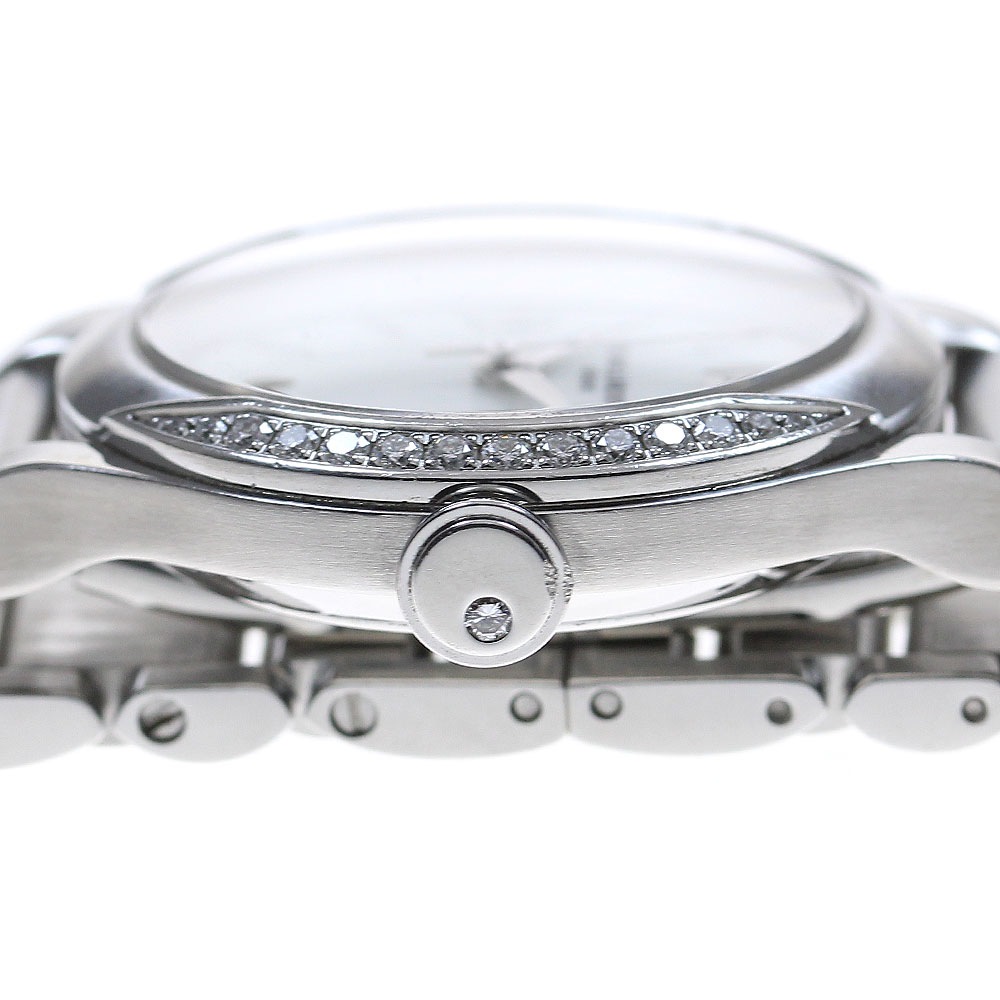 ボーム＆メルシェ Baume & Mercier 65616 サイドダイヤ デイト クォーツ レディース _822721【中古】