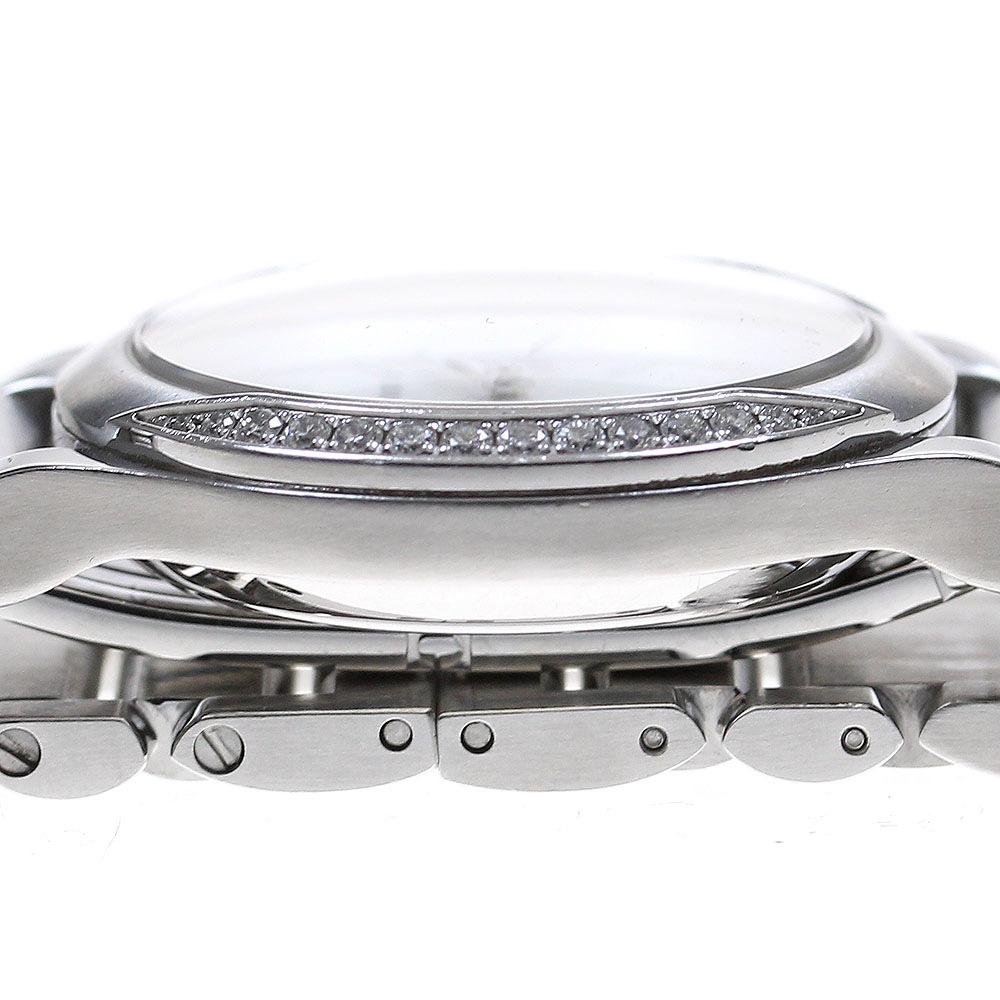 ボーム＆メルシェ Baume & Mercier 65616 サイドダイヤ デイト クォーツ レディース _822721【中古】