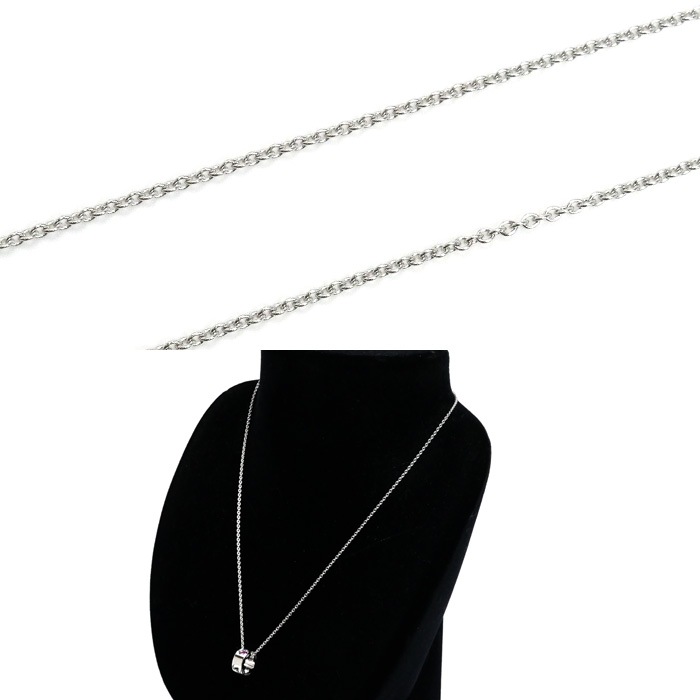 LOUIS VUITTON ルイ・ヴィトン K18WG ホワイトゴールド パンダンティフアンプラント ネックレス Q93167 001134 ピンクサファイア 6.5g 40cm レディース 中古 美 LOUIS VUITTON ルイ・ヴィトン K18WG ホワイトゴールド パンダンティフアンプラント ネックレス Q93167 001134 ピンクサファイア 6.5g 40cm レディース 中古 美