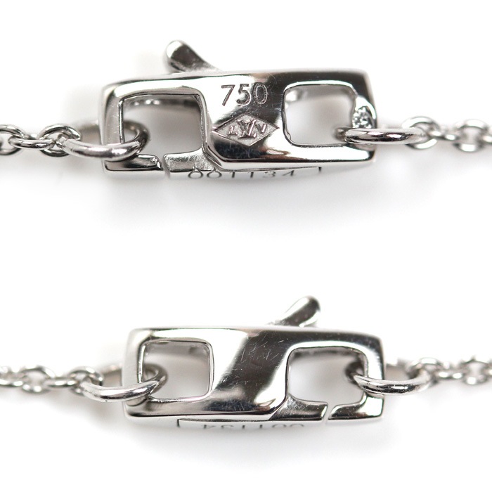 LOUIS VUITTON ルイ・ヴィトン K18WG ホワイトゴールド パンダンティフアンプラント ネックレス Q93167 001134 ピンクサファイア 6.5g 40cm レディース 中古 美 LOUIS VUITTON ルイ・ヴィトン K18WG ホワイトゴールド パンダンティフアンプラント ネックレス Q93167 001134 ピンクサファイア 6.5g 40cm レディース 中古 美