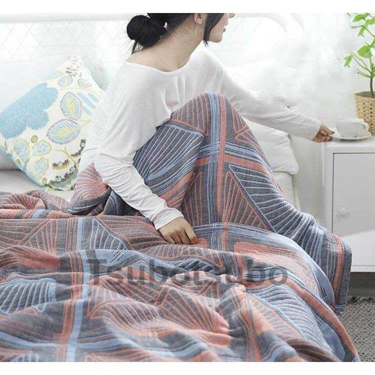 4重 ガーゼケット シングル お昼寝 洗える 用綿 無地 肌掛け おしゃれ 寝具 通気 4重 ガーゼケット シングル お昼寝 洗える 用綿 無地 肌掛け おしゃれ 寝具 通気