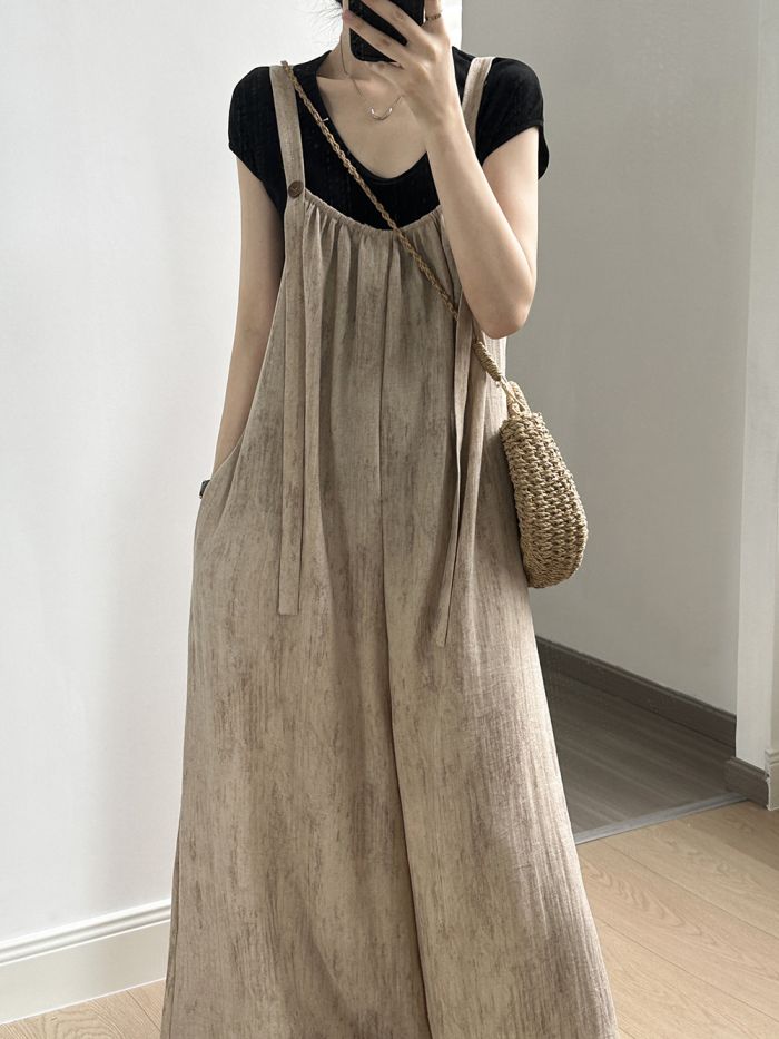 超高人気!オールインワン サロペット ロングパンツ レディース ワイドパンツ ジャンパー 亜麻 ポケット レディース 春夏秋 ゆったり 体型カバー 着瘦せ 大人 シンブル カジュアル お洒落 きれいめ 超高人気!オールインワン サロペット ロングパンツ レディース ワイドパンツ ジャンパー 亜麻 ポケット レディース 春夏秋 ゆったり 体型カバー 着瘦せ 大人 シンブル カジュアル お洒落 きれいめ