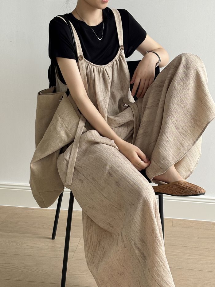 超高人気!オールインワン サロペット ロングパンツ レディース ワイドパンツ ジャンパー 亜麻 ポケット レディース 春夏秋 ゆったり 体型カバー 着瘦せ 大人 シンブル カジュアル お洒落 きれいめ 超高人気!オールインワン サロペット ロングパンツ レディース ワイドパンツ ジャンパー 亜麻 ポケット レディース 春夏秋 ゆったり 体型カバー 着瘦せ 大人 シンブル カジュアル お洒落 きれいめ