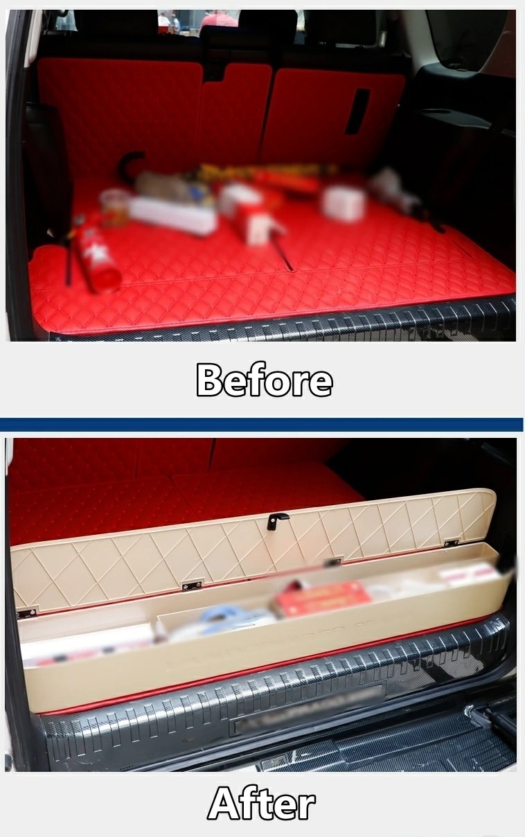 トヨタ ランドクルーザープラド150系 PRADO 7人乗り 専用 トランク 収納ケース ボックス 小物入れ 2色可選 80061 トヨタ ランドクルーザープラド150系 PRADO 7人乗り 専用 トランク 収納ケース ボックス 小物入れ 2色可選 80061