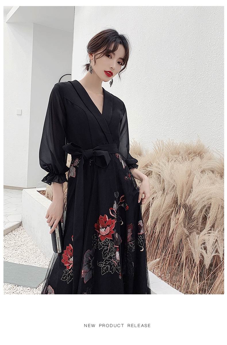 パーティードレス かっこいい 個性的 ロング 黒 袖あり 花柄 レース 大きいサイズ きれい 透け感 長袖 韓国 演奏会 ロングドレス フォーマル 結婚式 二次会 お呼ばれ ドレス Aライン ボタニカ パーティードレス かっこいい 個性的 ロング 黒 袖あり 花柄 レース 大きいサイズ きれい 透け感 長袖 韓国 演奏会 ロングドレス フォーマル 結婚式 二次会 お呼ばれ ドレス Aライン ボタニカ