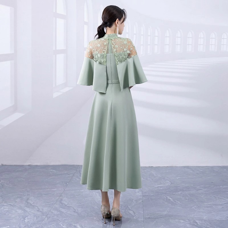 パーティードレス 結婚式 ワンピース ロング丈 大きいサイズ マタニティ フォーマル 二次会 フォーマルドレス フリル ドレス マキシ きれいめ 楽チン ゆったり レディース パーティー 大人 可愛い