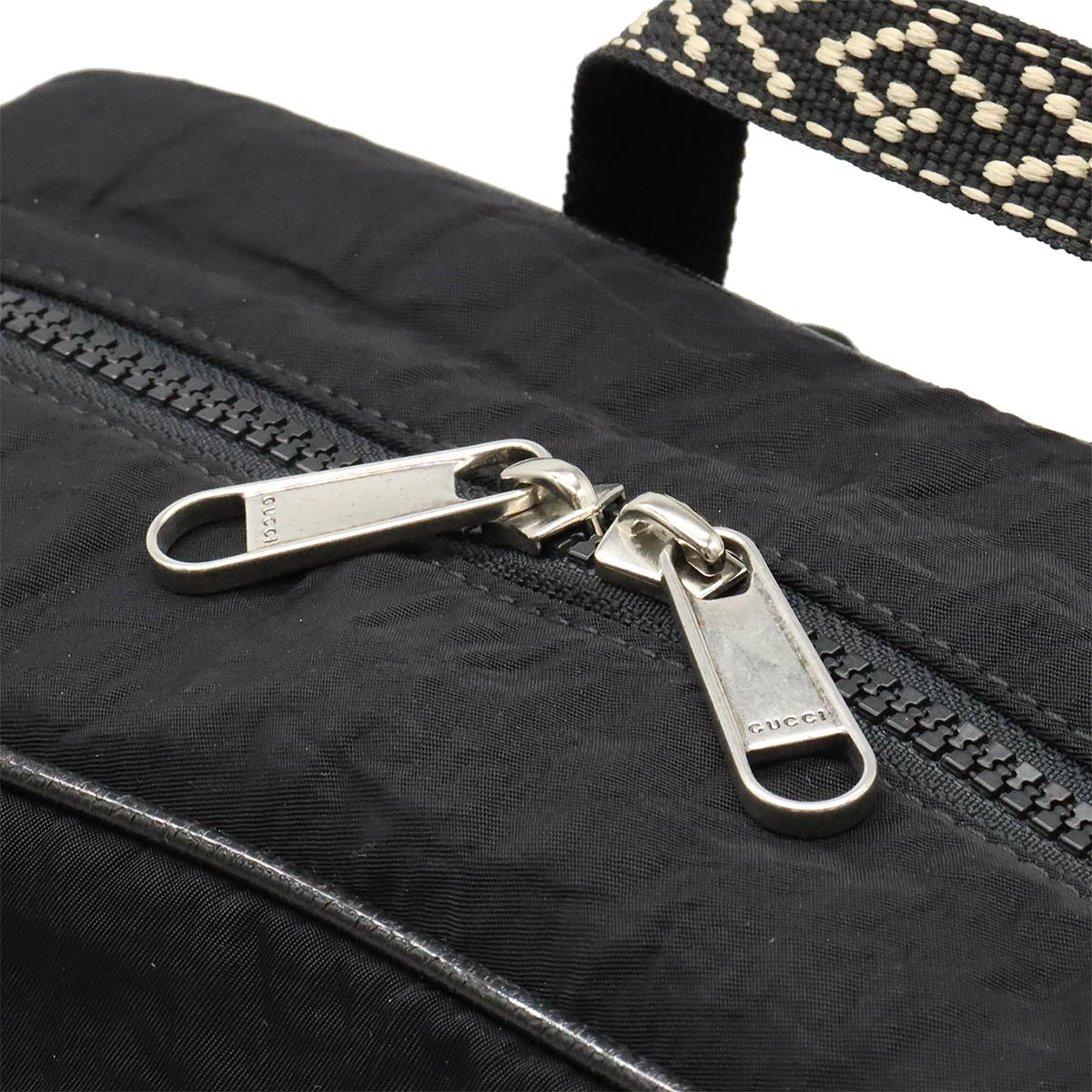 テリー クロスパッチ インターロッキングG リュックサック バックパック ナイロン レザー ブラック 黒 マルチカラー 53672 テリー クロスパッチ インターロッキングG リュックサック バックパック ナイロン レザー ブラック 黒 マルチカラー 53672