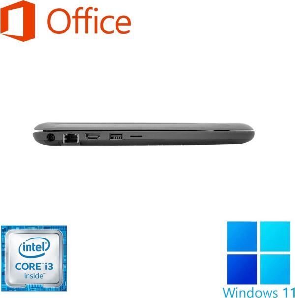 【サポート付き】DELL 3380 SSD:1000GB 大容量メモリー:8GB Office2019 ノートPC カメラ搭載 & ロジクール K380BK ワイヤレスキーボード