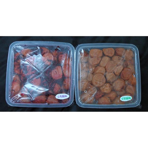 和歌山 紀州南高梅 つぶれ梅 Bセット うす塩味 しそ風味 各1kgx1 SISK 和歌山 紀州南高梅 つぶれ梅 Bセット うす塩味 しそ風味 各1kgx1 SISK