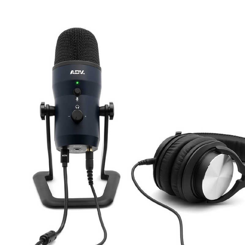 ADV. マルチパターンUSBマイクロフォン Circuit ネイビー ADVCIRCUITNVY ADV. マルチパターンUSBマイクロフォン Circuit ネイビー ADVCIRCUITNVY