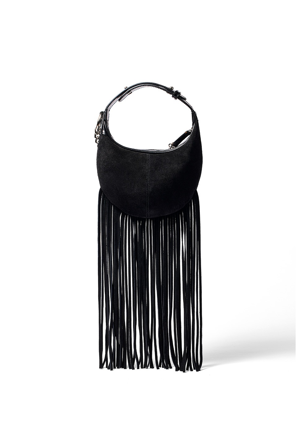 OPEN Yy】 FRINGE MOTO HOBO MINI : 2COLORS ショルダーバッグ