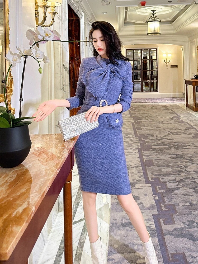 【JY.上品】 春冬 蝶結び飾り ラシャー ショートワンピース 通勤 パーティードレス キャバ 着痩せ 大人 同窓会 披露宴 卒業式 結婚式 演奏会 ウェディング 二次会 発表会 【JY.上品】 春冬 蝶結び飾り ラシャー ショートワンピース 通勤 パーティードレス キャバ 着痩せ 大人 同窓会 披露宴 卒業式 結婚式 演奏会 ウェディング 二次会 発表会