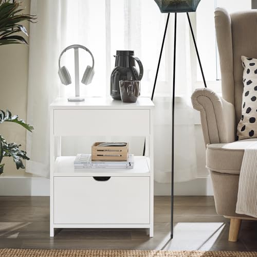 ナイトテーブル ベッド横 ベッドサイドテーブル おしゃれ サイドテーブル 引き出し付き 幅45×奥行き38×高さ55cm 北欧 電話台 サイドチェスト ベッドテーブル ベッドサイド 収納(FRG258 ナイトテーブル ベッド横 ベッドサイドテーブル おしゃれ サイドテーブル 引き出し付き 幅45×奥行き38×高さ55cm 北欧 電話台 サイドチェスト ベッドテーブル ベッドサイド 収納(FRG258