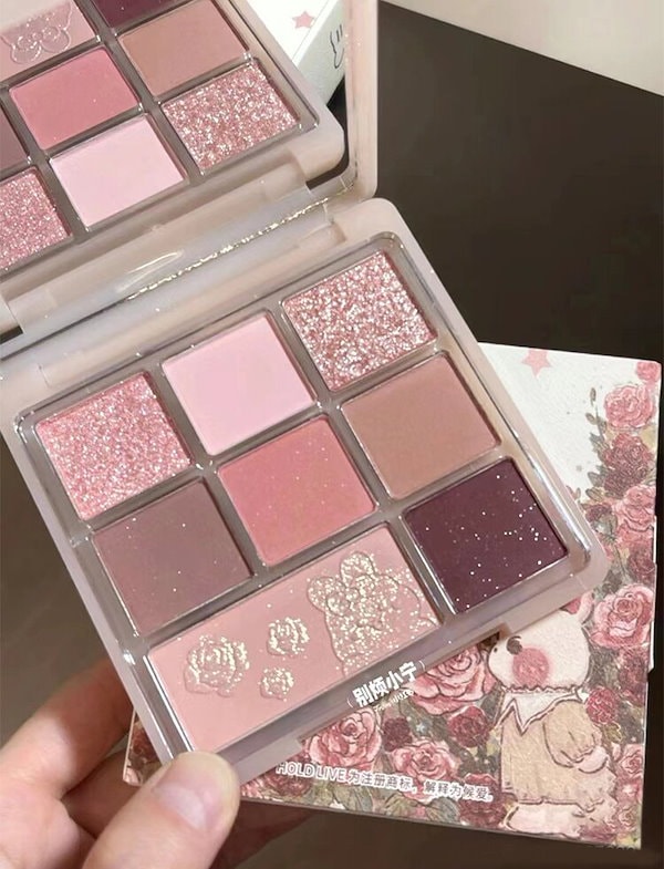 コスメまとめ売り アイシャドウ・リップセット Qoo10] HOLD LIVE 【国内当日発送】コスメ福袋 5点 10点