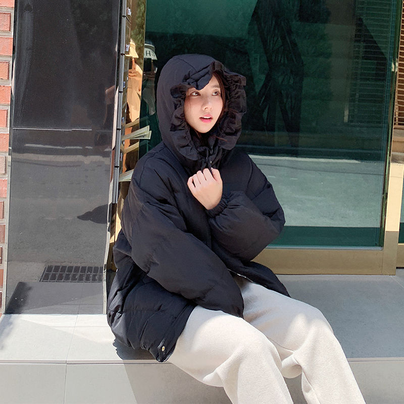 冬 新作 中綿 秋冬コート 大きいサイズ レディース 小柄な人レディースファッション 厚手中綿コート キュート フード付きアウター防寒カジュアルコートトップス