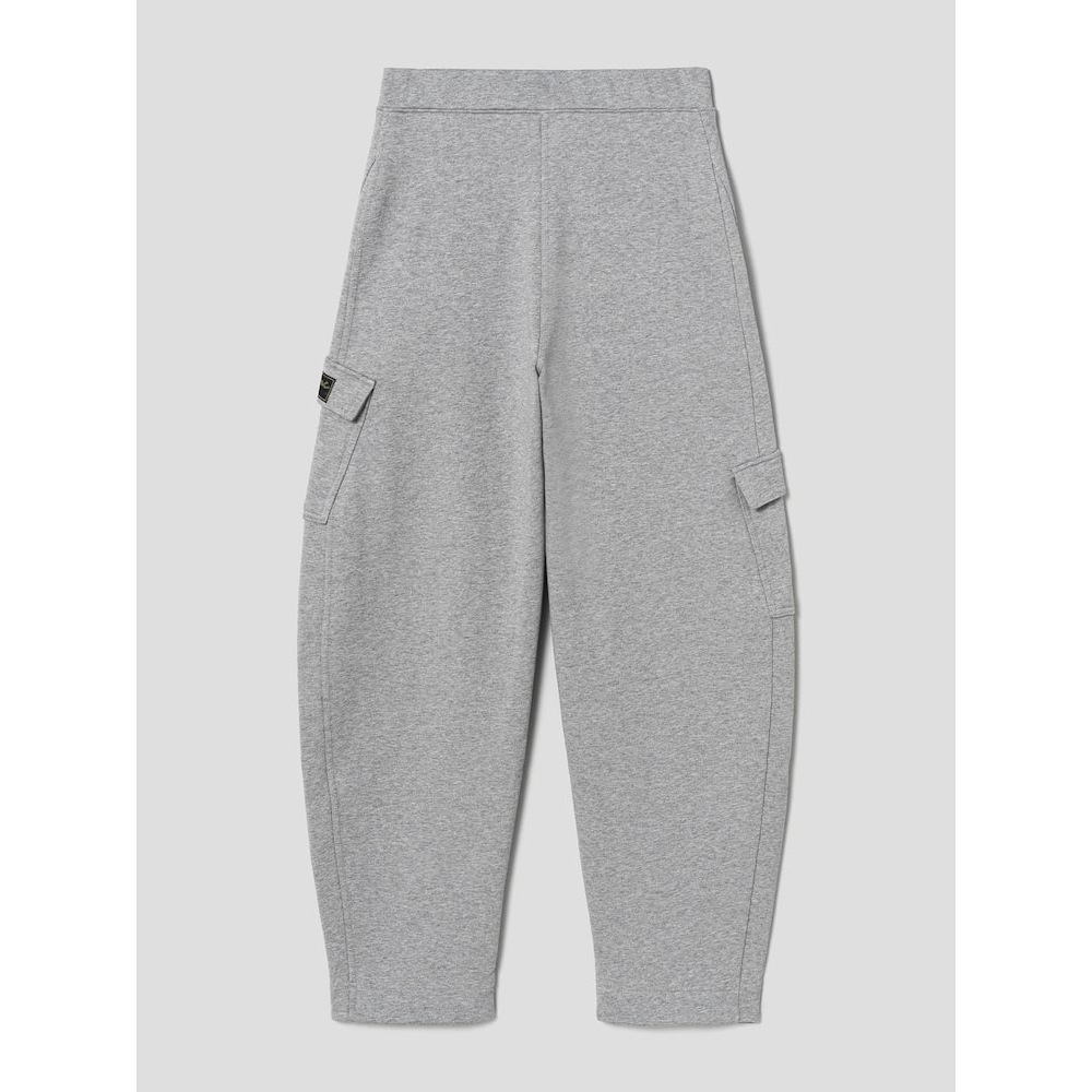 GANNI ヘビーテリーカーブパンツ-パロマメランジ QN5221R013