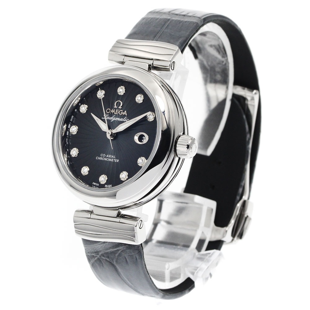 オメガ OMEGA 425.30.34.20.56.001 デビル レディマティック コーアクシャル 11Pダイヤ 自動巻き レディース 良品 箱・保証書付き_883707【中古】 オメガ OMEGA 425.30.34.20.56.001 デビル レディマティック コーアクシャル 11Pダイヤ 自動巻き レディース 良品 箱・保証書付き_883707【中古】