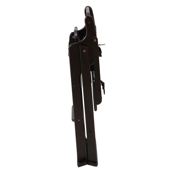 木製折り畳みベビーチェア ブラウン 幅43x奥行63x高さ83cm