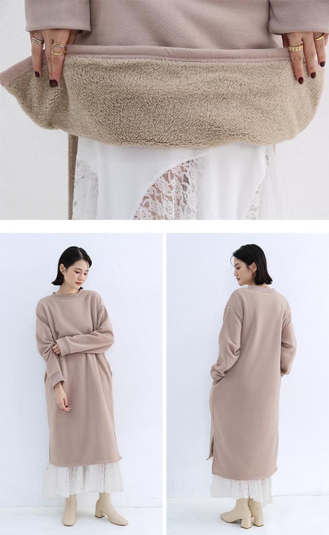 1980円冬新作 もこもこ裏ボアワンピース 超厚手 あったか裏起毛 ワンピース ポアワンピ 長袖 冬 秋 防寒 冷え性対策 ゆったり 体型カバー ロングワンピース 暖かい ポアワンピ シンブル あ 1980円冬新作 もこもこ裏ボアワンピース 超厚手 あったか裏起毛 ワンピース ポアワンピ 長袖 冬 秋 防寒 冷え性対策 ゆったり 体型カバー ロングワンピース 暖かい ポアワンピ シンブル あ