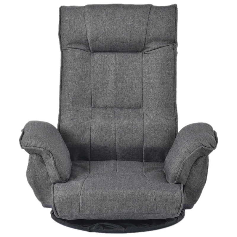 【日本国内出荷-3日で配達】回転式座椅子 肘掛け ハイバック座いす リクライニング 1人掛けソファー フロア リラックスチェア 折りたたみ リクライニングチェアー ファブリック おしゃれDJYC89 【日本国内出荷-3日で配達】回転式座椅子 肘掛け ハイバック座いす リクライニング 1人掛けソファー フロア リラックスチェア 折りたたみ リクライニングチェアー ファブリック おしゃれDJYC89