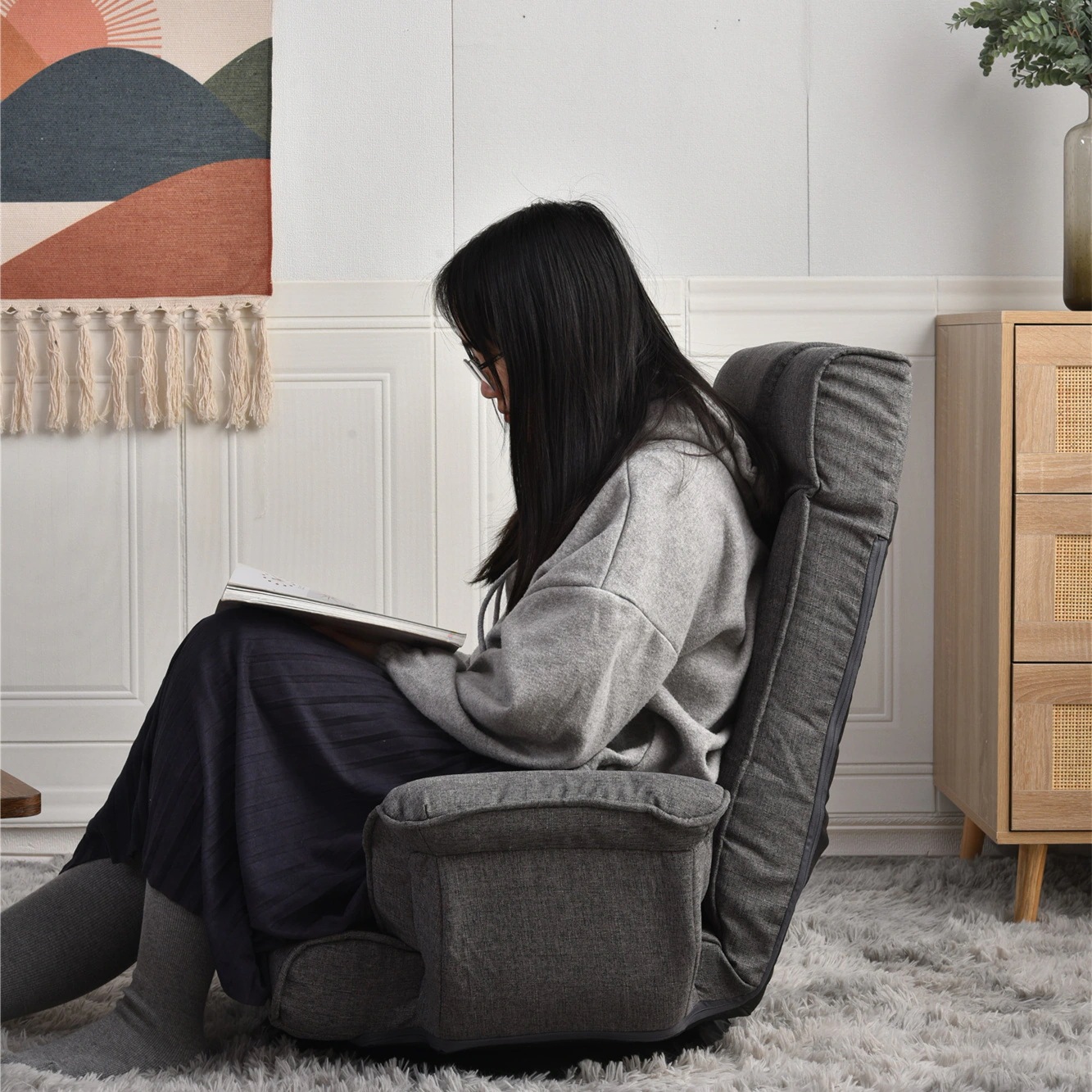 【日本国内出荷-3日で配達】回転式座椅子 肘掛け ハイバック座いす リクライニング 1人掛けソファー フロア リラックスチェア 折りたたみ リクライニングチェアー ファブリック おしゃれDJYC89 【日本国内出荷-3日で配達】回転式座椅子 肘掛け ハイバック座いす リクライニング 1人掛けソファー フロア リラックスチェア 折りたたみ リクライニングチェアー ファブリック おしゃれDJYC89