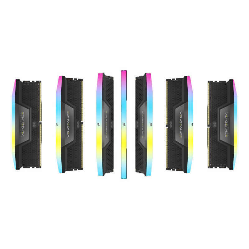 コルセア　CORSAIR　増設用メモリ VENGEANCE RGB DDR5 ブラック[DIMM DDR5 /16GB /2枚]　CMH32GX5M2B5200C40