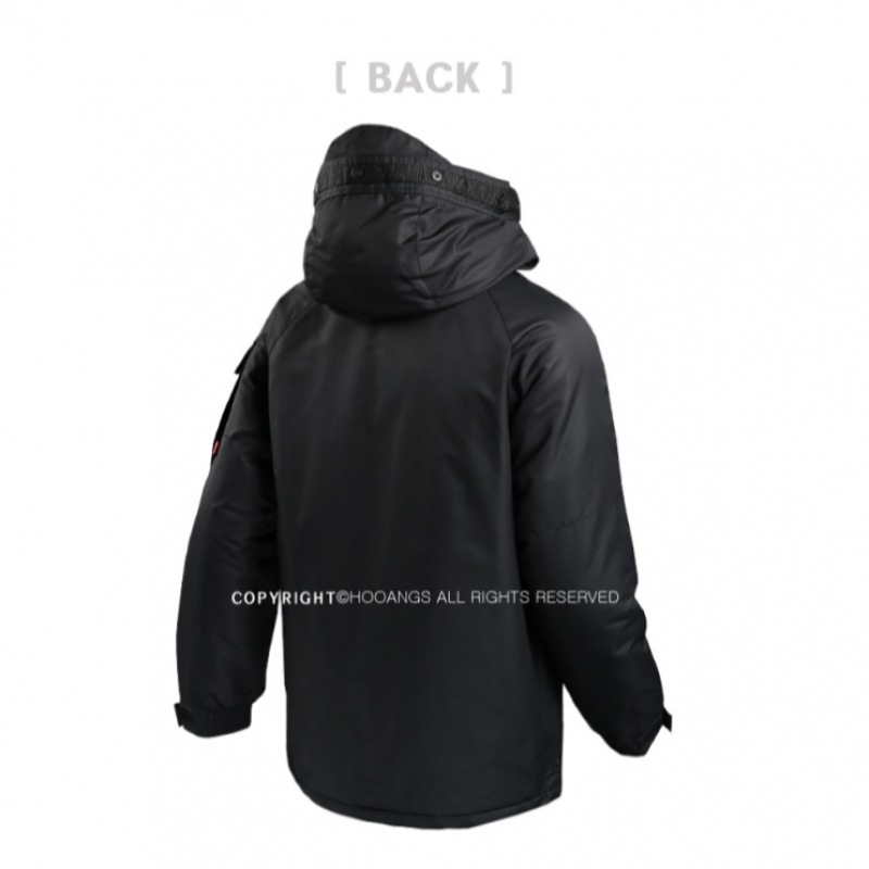 (Juans) オーバーフィットベーシック防寒防風ボードスーツパッド入りジャンパー IKPD8012 (Juans) オーバーフィットベーシック防寒防風ボードスーツパッド入りジャンパー IKPD8012