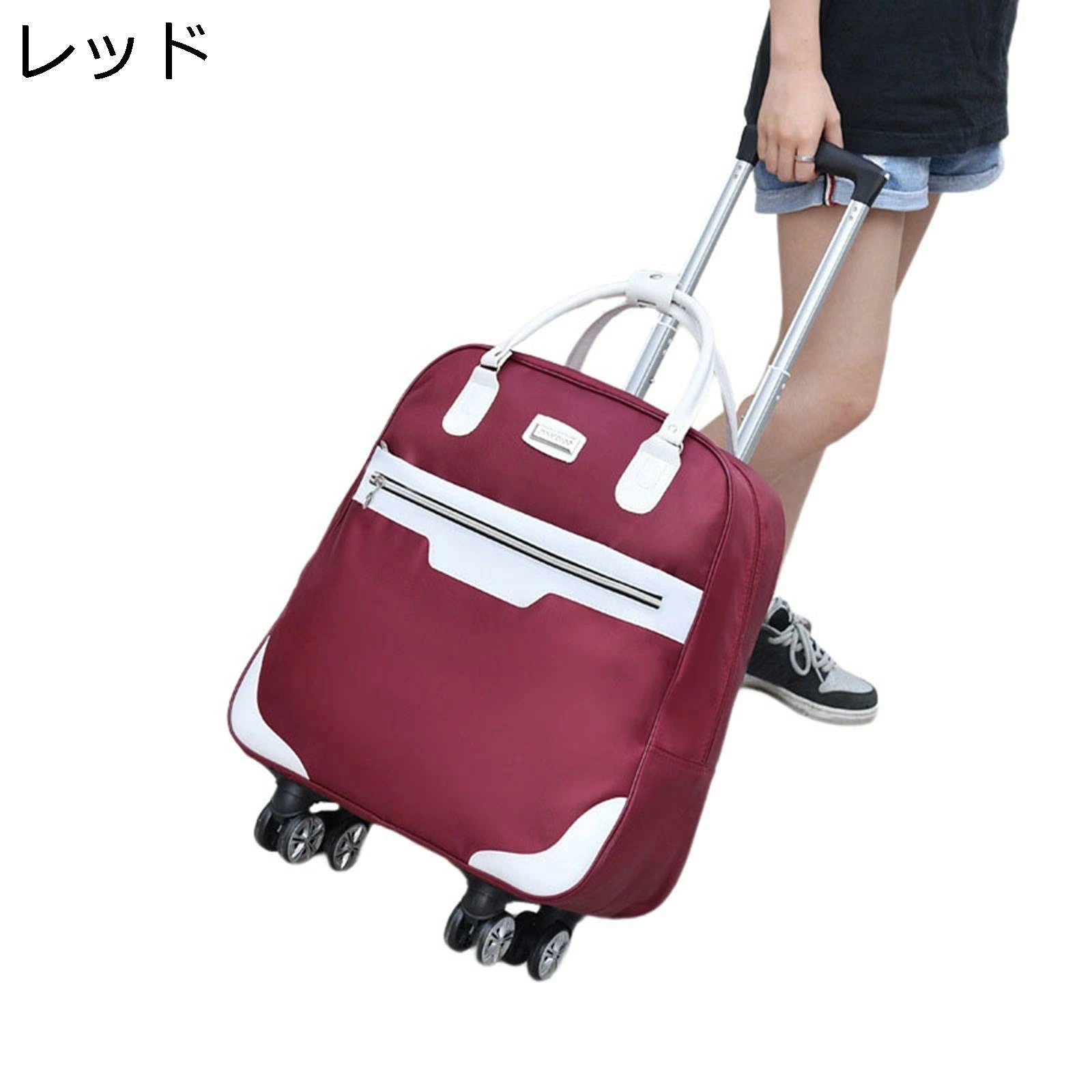 キャスターバッグ トロリーバッグ 超軽量 ドローバー付き ダブルキャスター 静音 360度回転 撥水加工 収納便利 ファスナー式 多段階キャリーバー おしゃれ ブラック お買い物カート 折り畳み式 キャスターバッグ トロリーバッグ 超軽量 ドローバー付き ダブルキャスター 静音 360度回転 撥水加工 収納便利 ファスナー式 多段階キャリーバー おしゃれ ブラック お買い物カート 折り畳み式