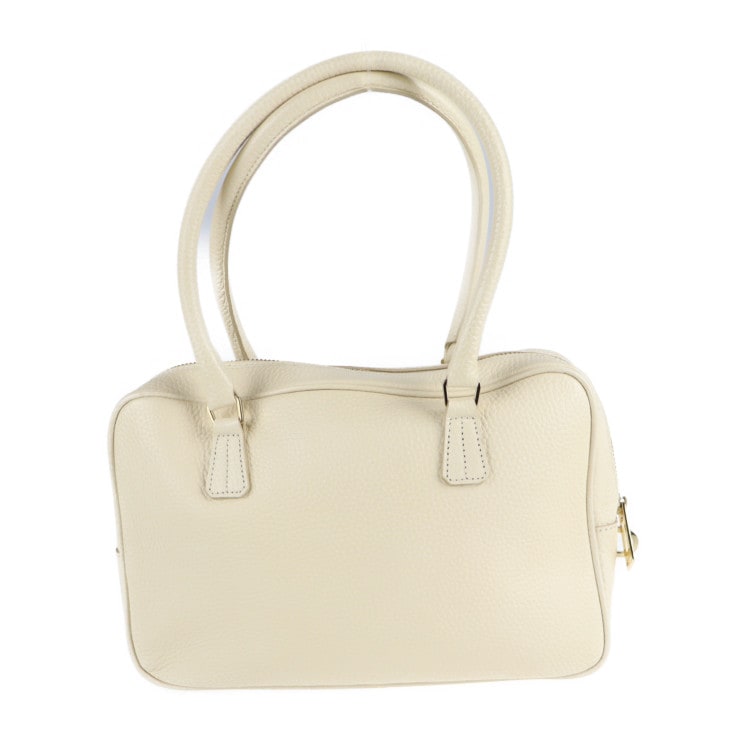 超美品 ADMJ エーディーエムジェイ ミニボストン ハンドバッグ レザー アイボリー系 ゴールド金具 ショルダーバッグ 鍵付き【本物保証】 超美品 ADMJ エーディーエムジェイ ミニボストン ハンドバッグ レザー アイボリー系 ゴールド金具 ショルダーバッグ 鍵付き【本物保証】