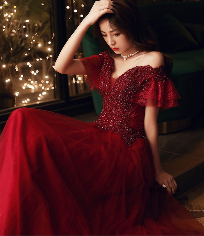 パーティードレス レディース 結婚式 ドレスカラードレス 赤 オフショルダー 二次会ドレス ロング丈 フォーマル 衣装 演奏会 発表会 ブライダル Aライン ウェディングドレス プリンセス 花嫁ドレス パーティードレス レディース 結婚式 ドレスカラードレス 赤 オフショルダー 二次会ドレス ロング丈 フォーマル 衣装 演奏会 発表会 ブライダル Aライン ウェディングドレス プリンセス 花嫁ドレス