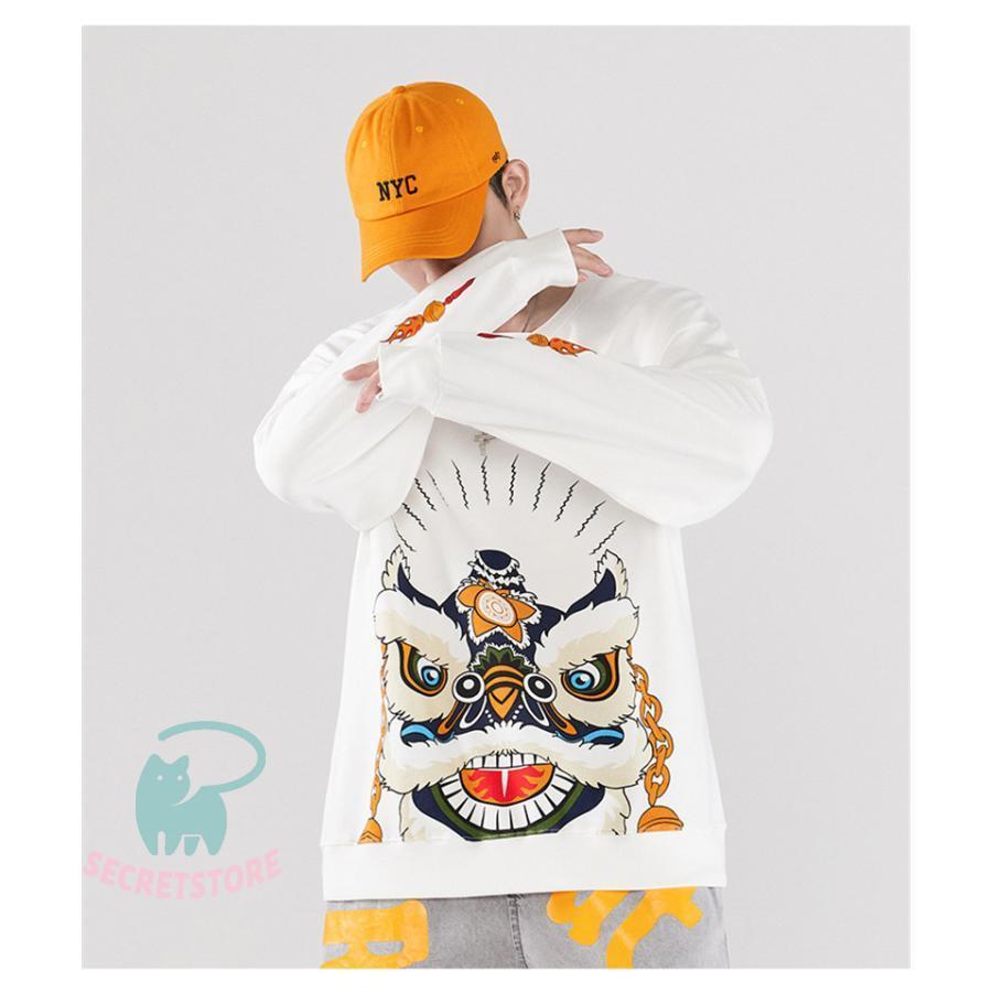 ヒップホップパーカー メンズ 高品質 プリント 秋冬 長袖トップス 裏起毛 防寒 厚手パーカー プルオーバーパーカー カッコイイ カジュアル 暖かい