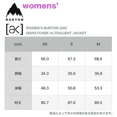 限定セール バートン : レディース W22JP-219581 [ : アウトドア 2022低価
