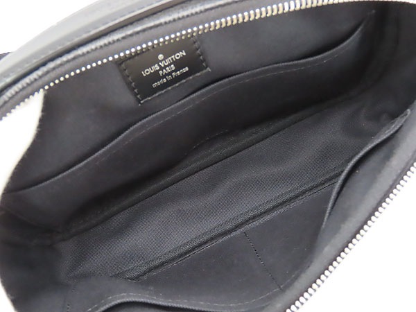 ほぼ新品ルイヴィトンダミエグラフィットアンブレールボディバッグウエストバッグバムバッグベルトバッグブラック