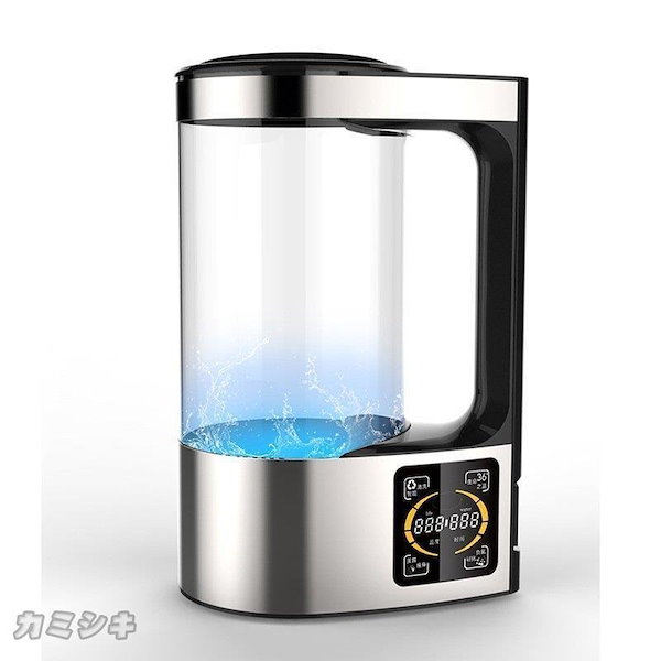 水素水製造器 2L 大容量 水素水 快速生成 LED表示 水素水生成器 ポータブル 高濃度 水素水発