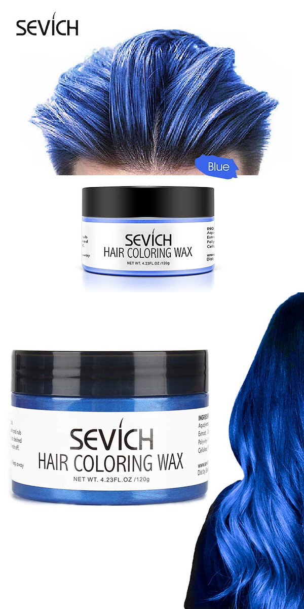 Qoo10] SEVICH ヘアカラーワックス 120g 整髪料 カ