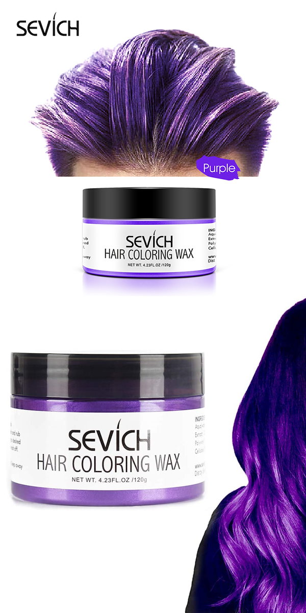 Qoo10] SEVICH ヘアカラーワックス 120g 整髪料 カ