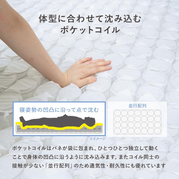 ベッド セミダブルベッド ベット マットレス付き ローベッド セミダブル 組立簡単 棚 スノコ 引き出し ポケットコイルマットレス付き ネジなし3分で完成