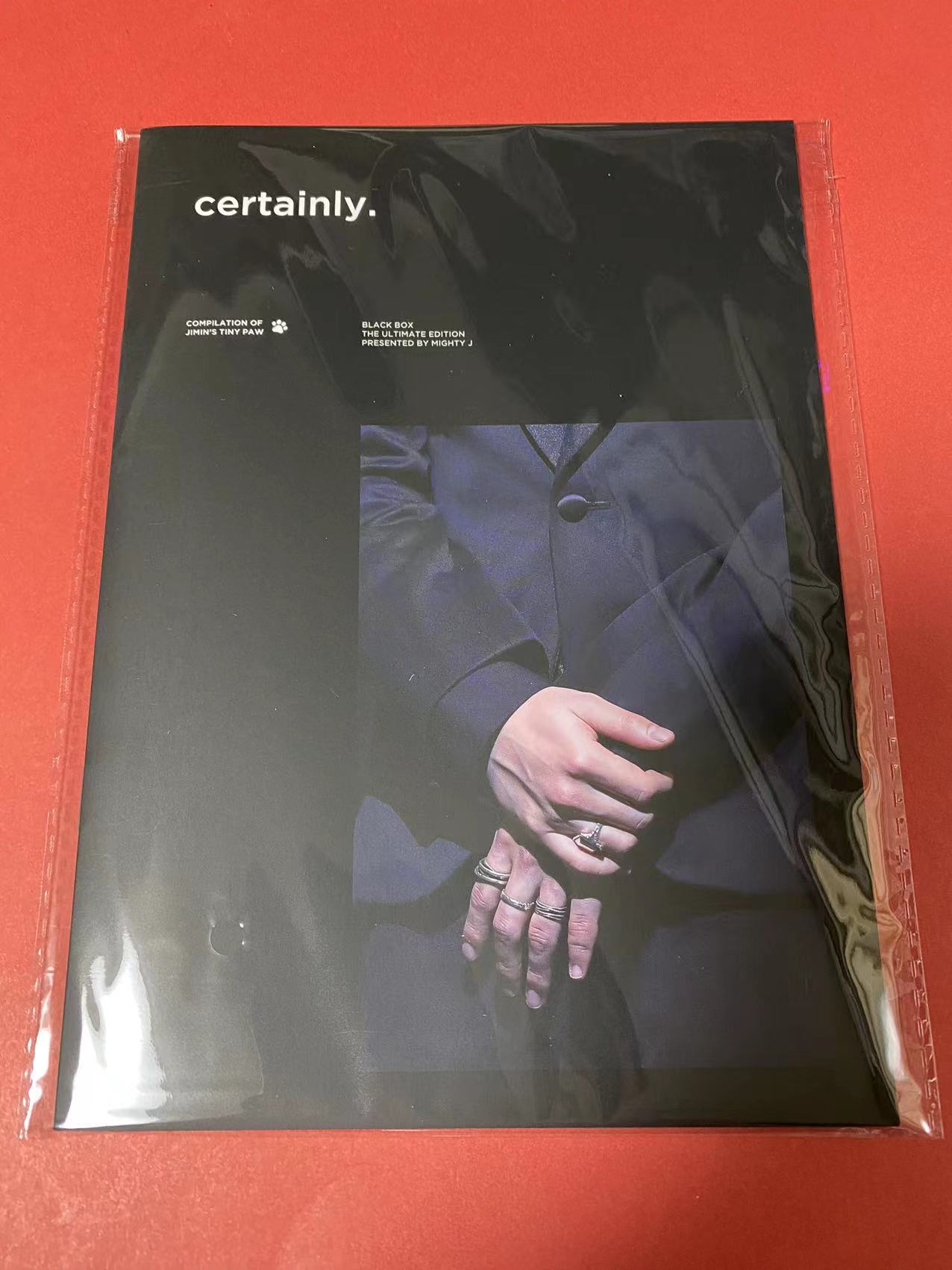 BTS ジミン マスター MIGHTY J 写真集 certainly マスタニム フォト