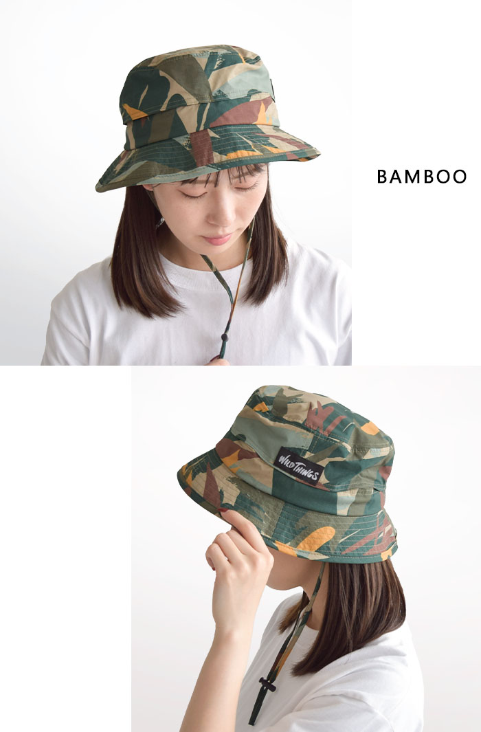 ワイルドシングス 帽子 ハット wildthings グレイン リップ ハット シンプル ナイロン おしゃれ 紫外線対策 日焼け防止 夏 海 プール BBQ キャンプ 旅行