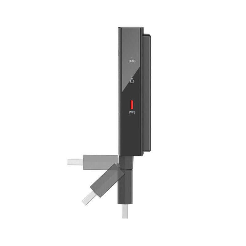 BUFFALO　［11ac/n/a/g/b 866Mbps対応 LAN端子用WiFiアダプター］ AirStation ブラック ［WiFi 5(ac)］　WI-UG-AC866