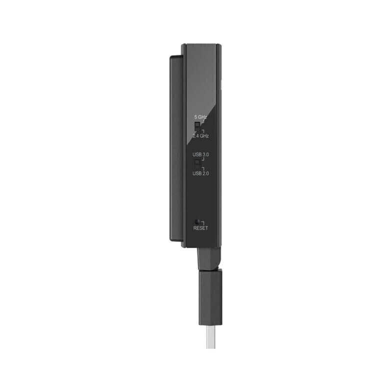 BUFFALO　［11ac/n/a/g/b 866Mbps対応 LAN端子用WiFiアダプター］ AirStation ブラック ［WiFi 5(ac)］　WI-UG-AC866