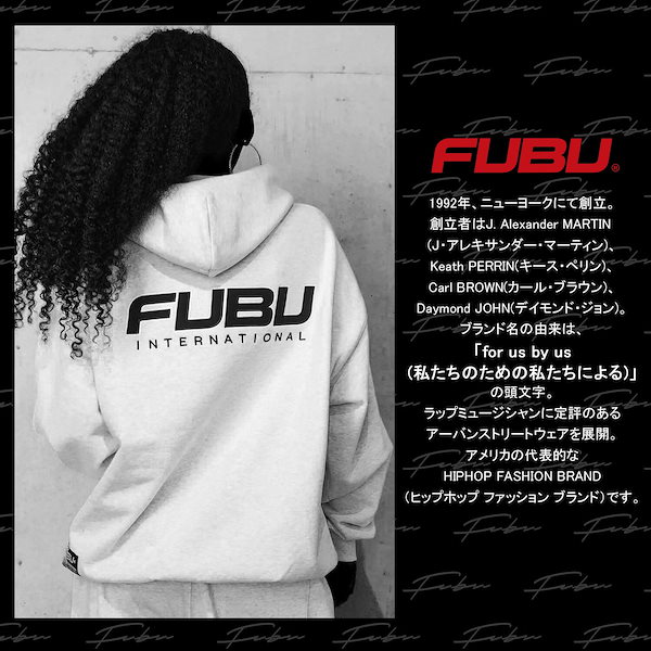 Qoo10] FUBU フブ パーカー メンズ レディ